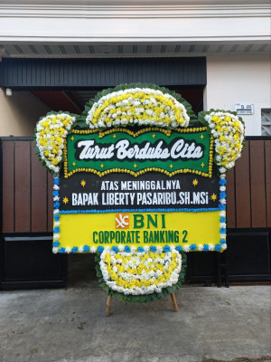 Papan Bunga Duka di Sibolangit