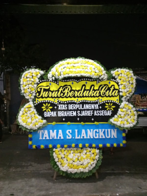 Papan Bunga Duka di Sibolangit