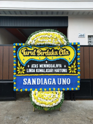 Papan Bunga Duka di Sibolangit