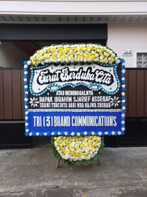 Papan Bunga Duka di Sibolangit